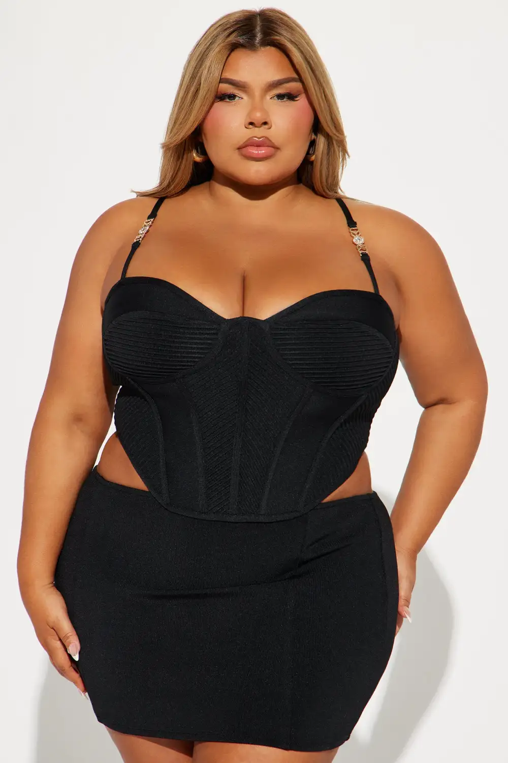 Do It Better Corset Top - Black