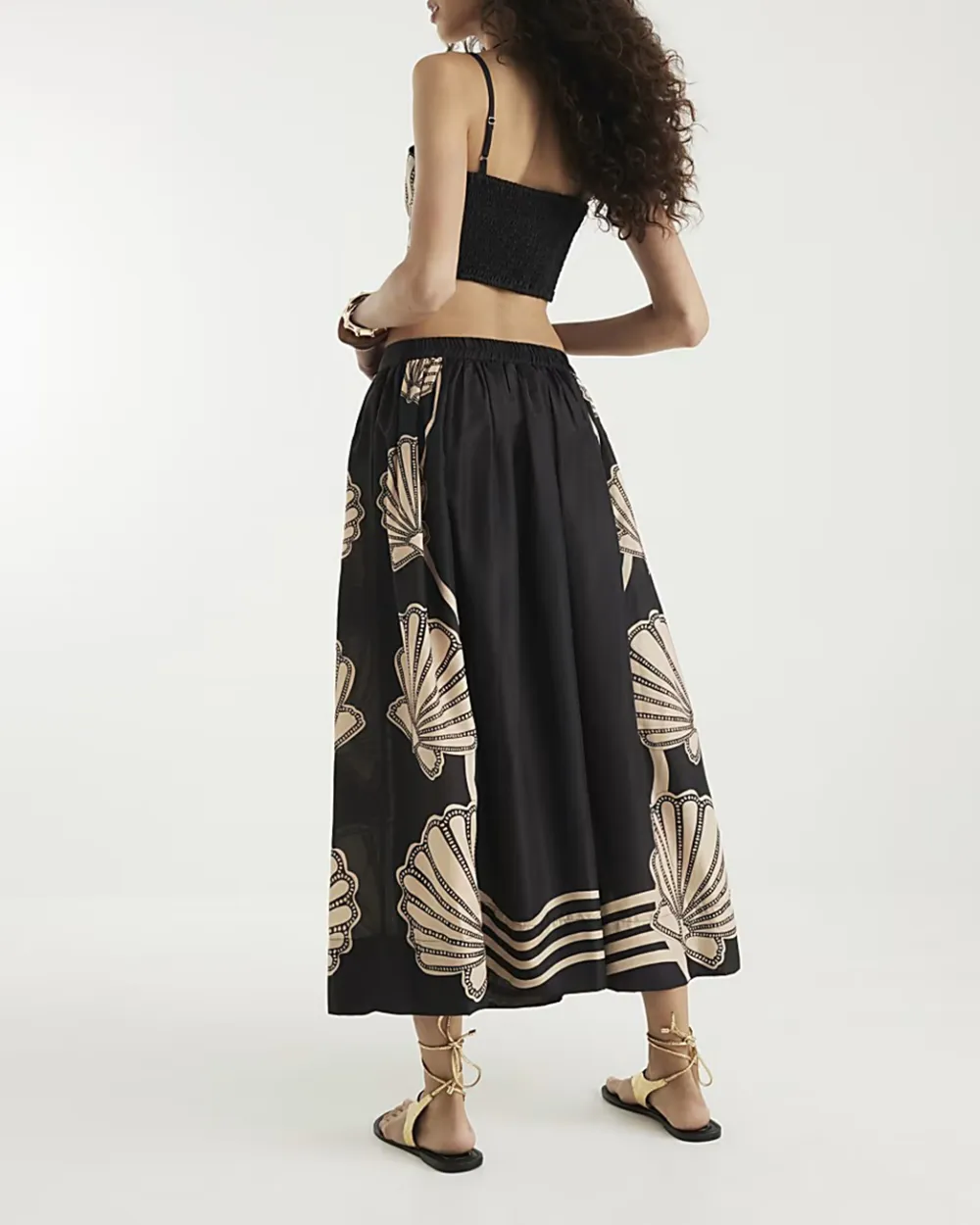 Artistic Gentle Ladies Long Skirts