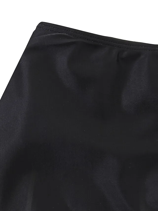 Women's Swimwear Tankini Swim Dress 2 Piece Normal Swimsuit Halter 2 Piece Modest Swimwear Ombre Light Blue Black Blue Purple Padded Strap Bathing Suits Sports Vacation Beach Wear