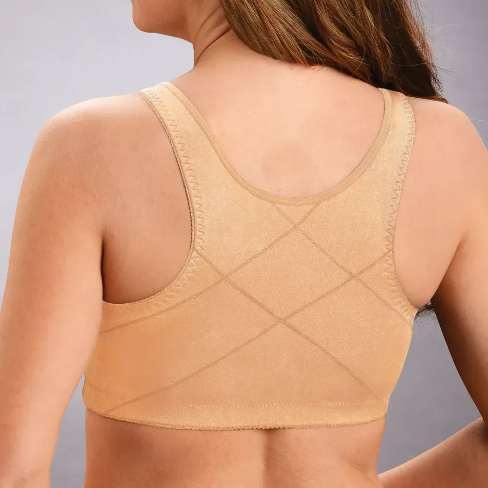 Front hooks, stretch-lace, super-lift, and posture correction