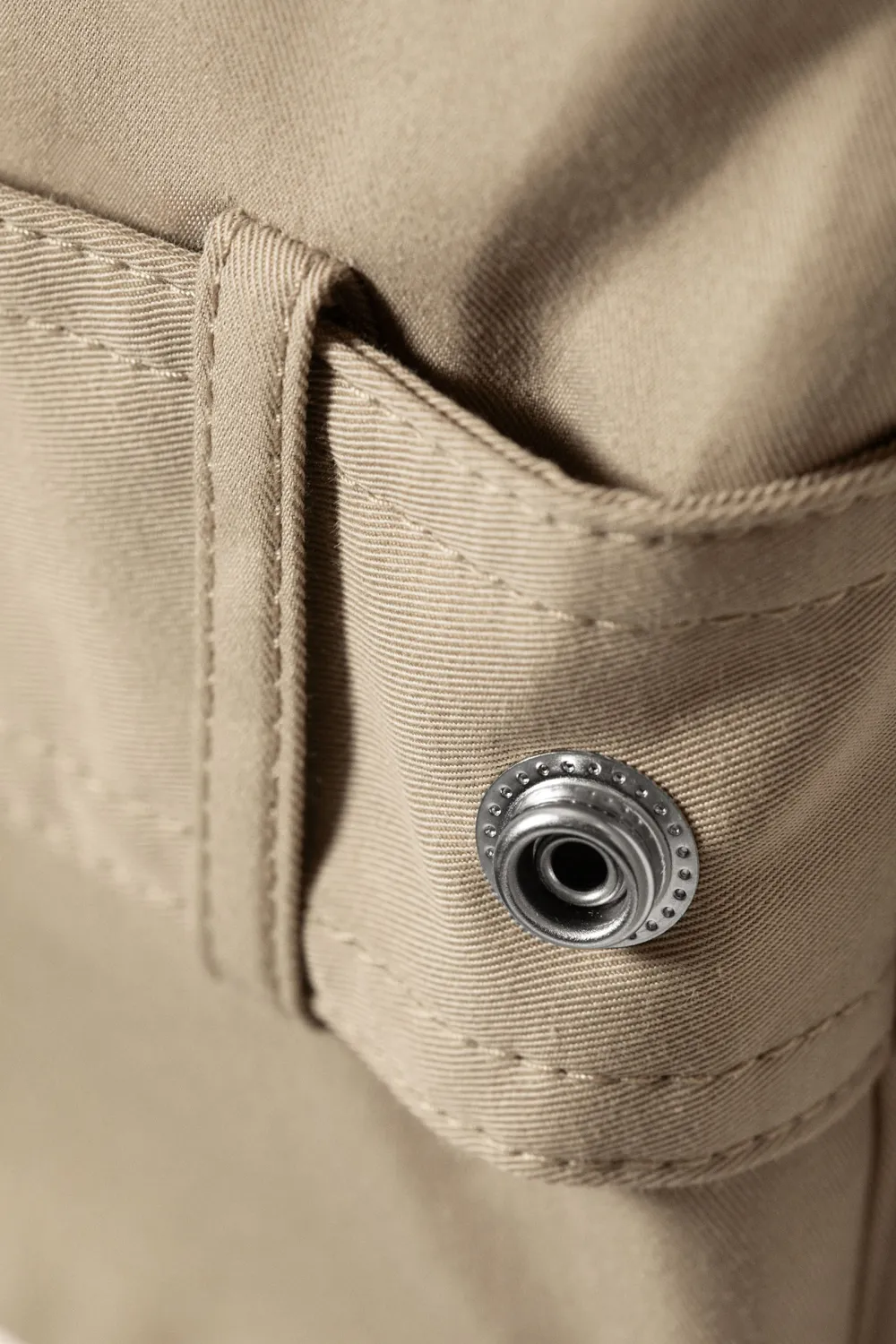 Oversized Button Up Coat