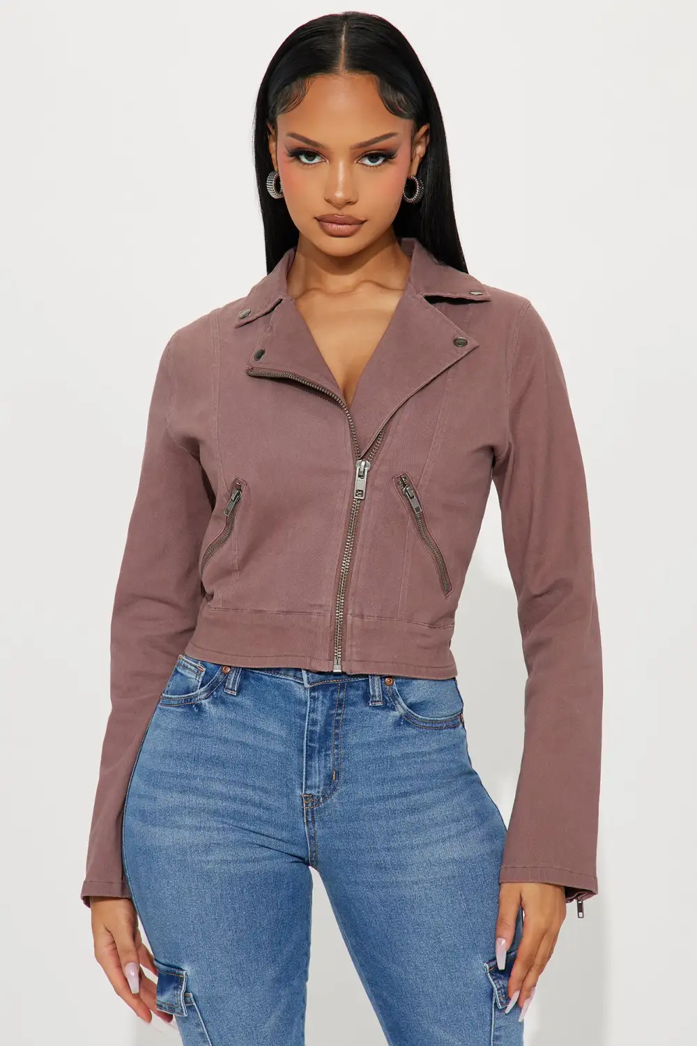 Ride For Me Jacket - Mauve