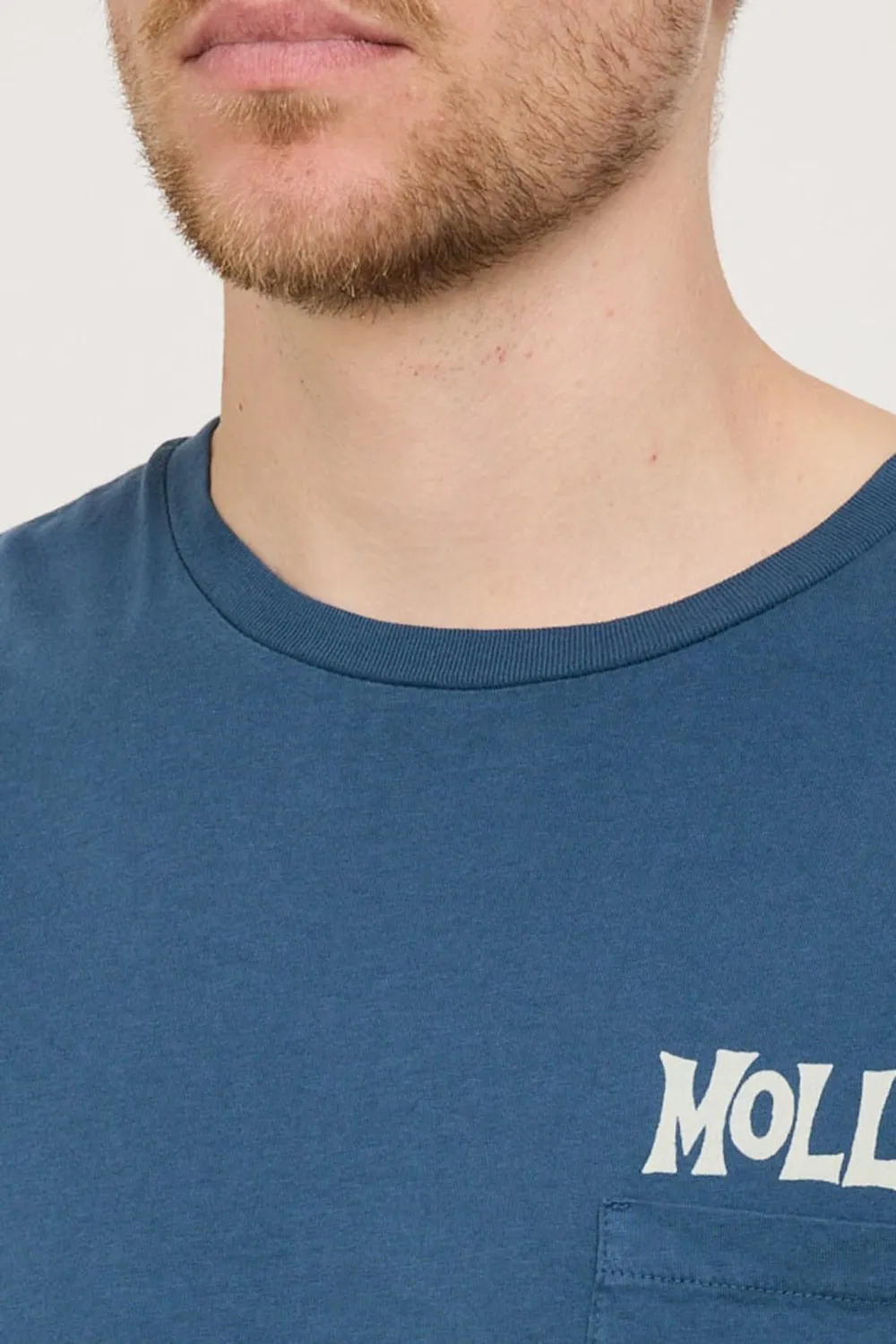 Smile Tee Navy Indigo