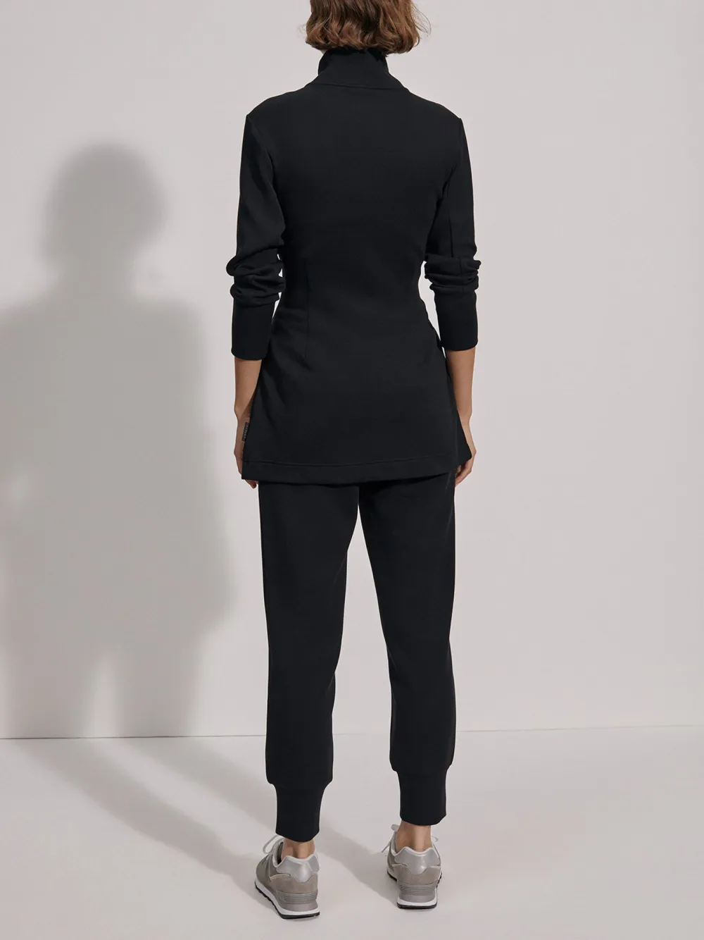 Olive Marl Tie-Front Jackets