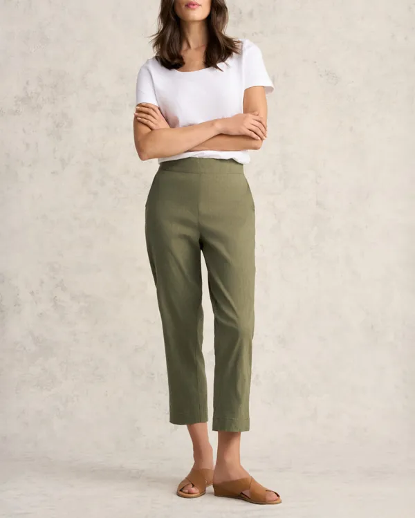 Slim Fit Ankle Length Pants