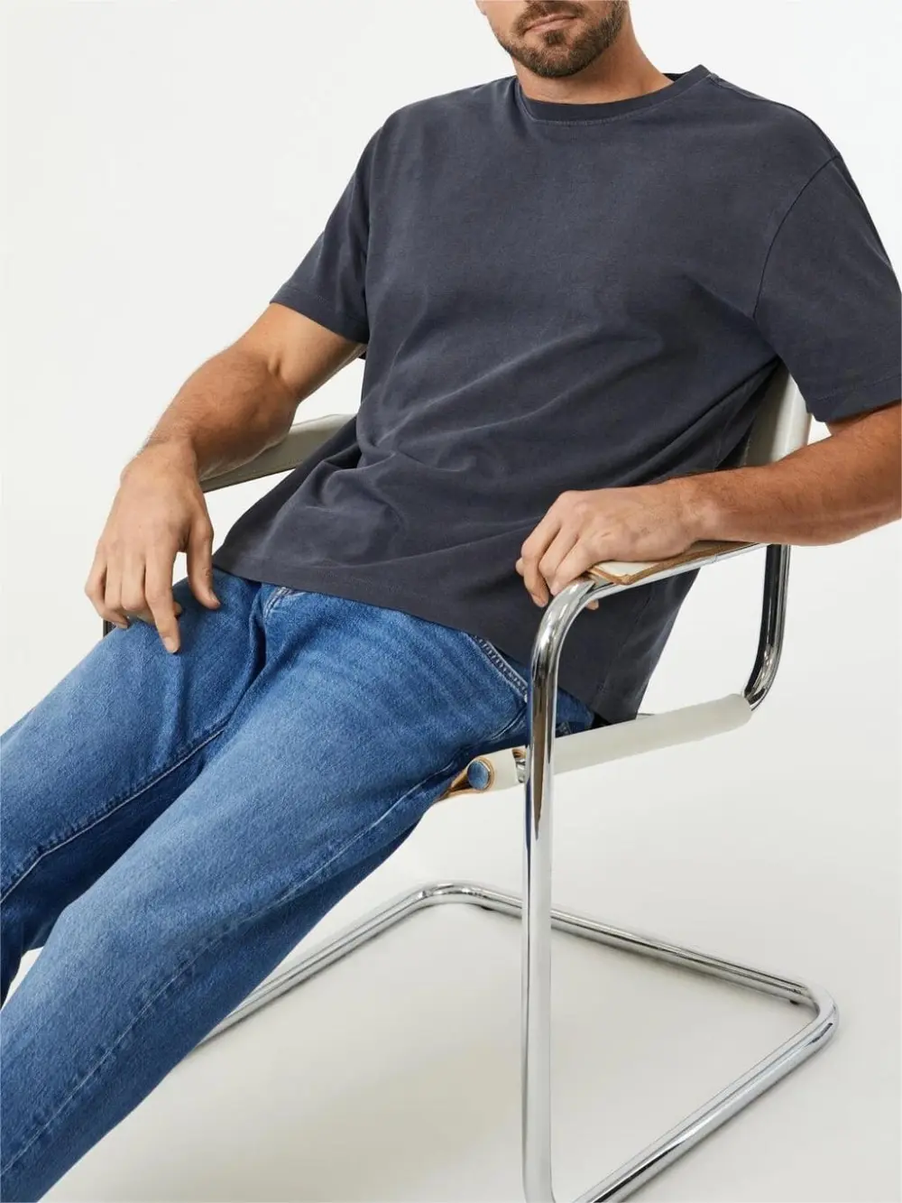 Dark Gray Short - Sleeve Regular Tee