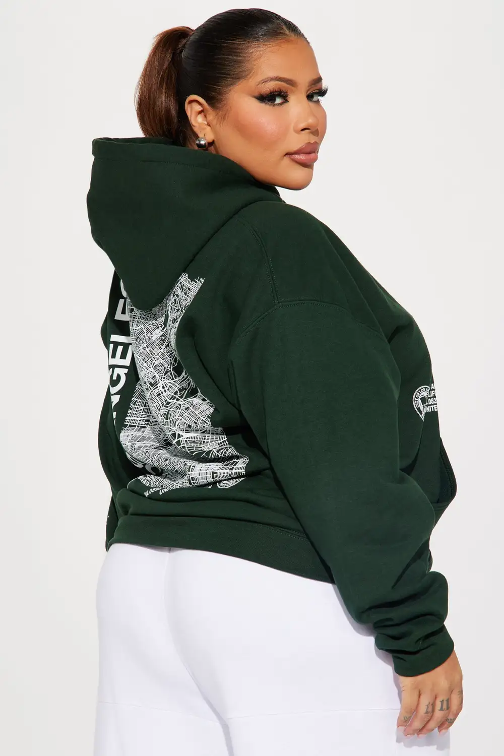 Destination Los Angeles Hoodie - Hunter