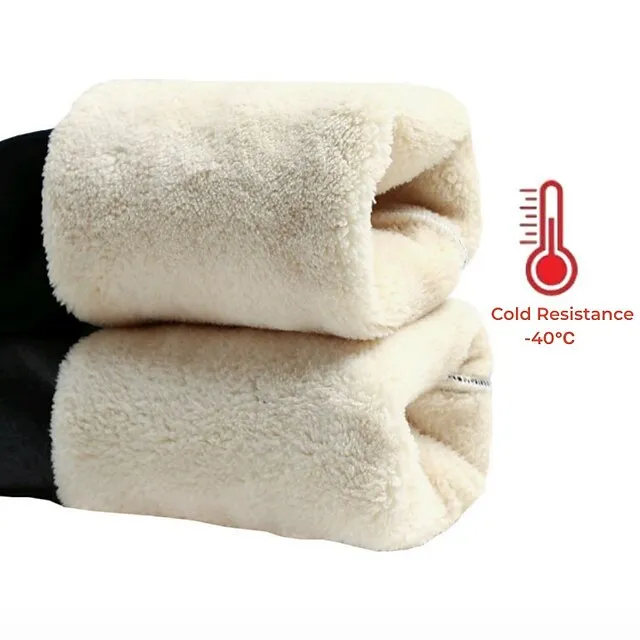 Women‘s Fleece Lined Leggings Winter Leggings Thermal Warm High Elasticity Yoga Fitness Gym Workout Tights Dark Grey Black Dark Black Sports Activewear  / Athletic / Athleisure