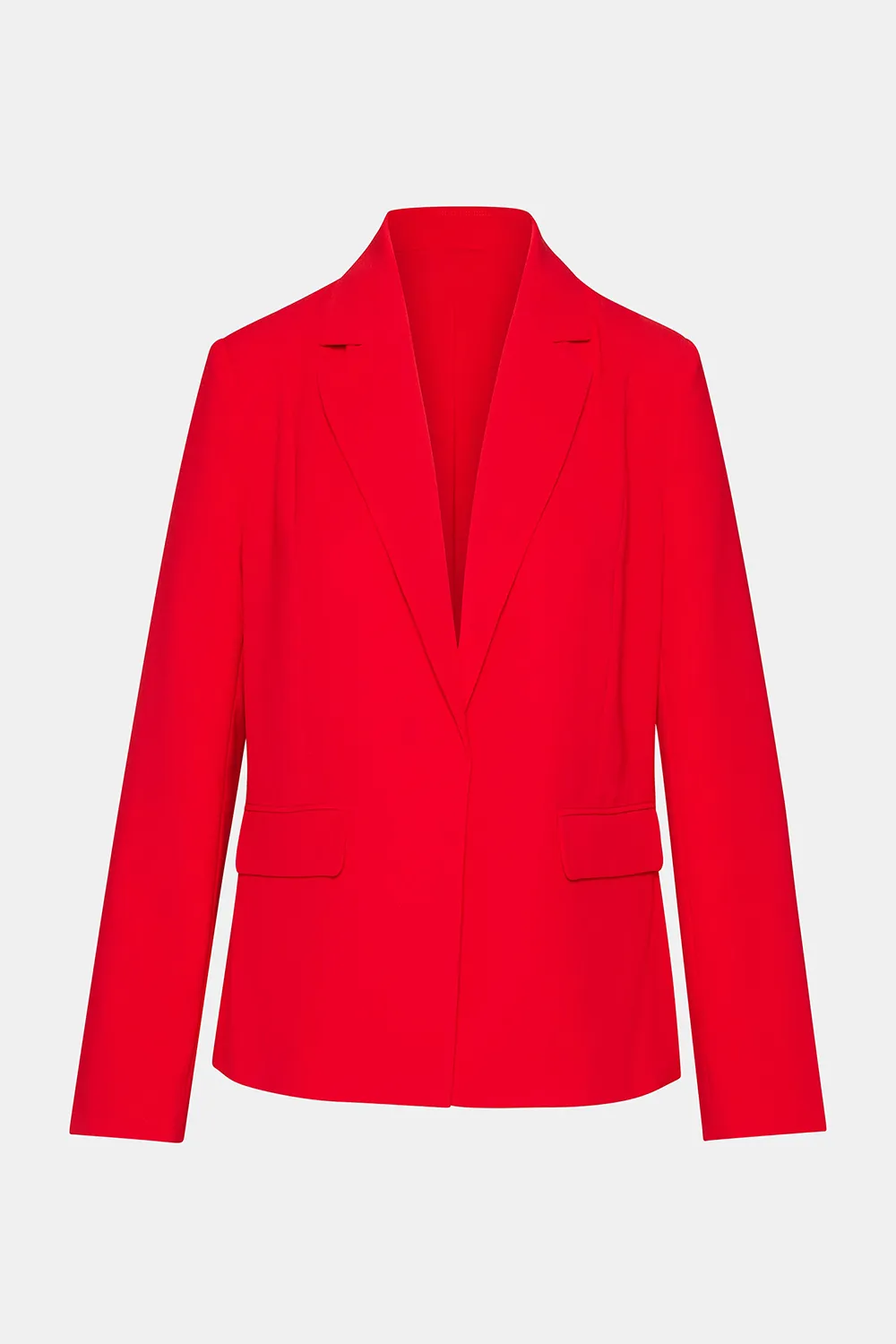 LONG SLEEVE BLAZER RED