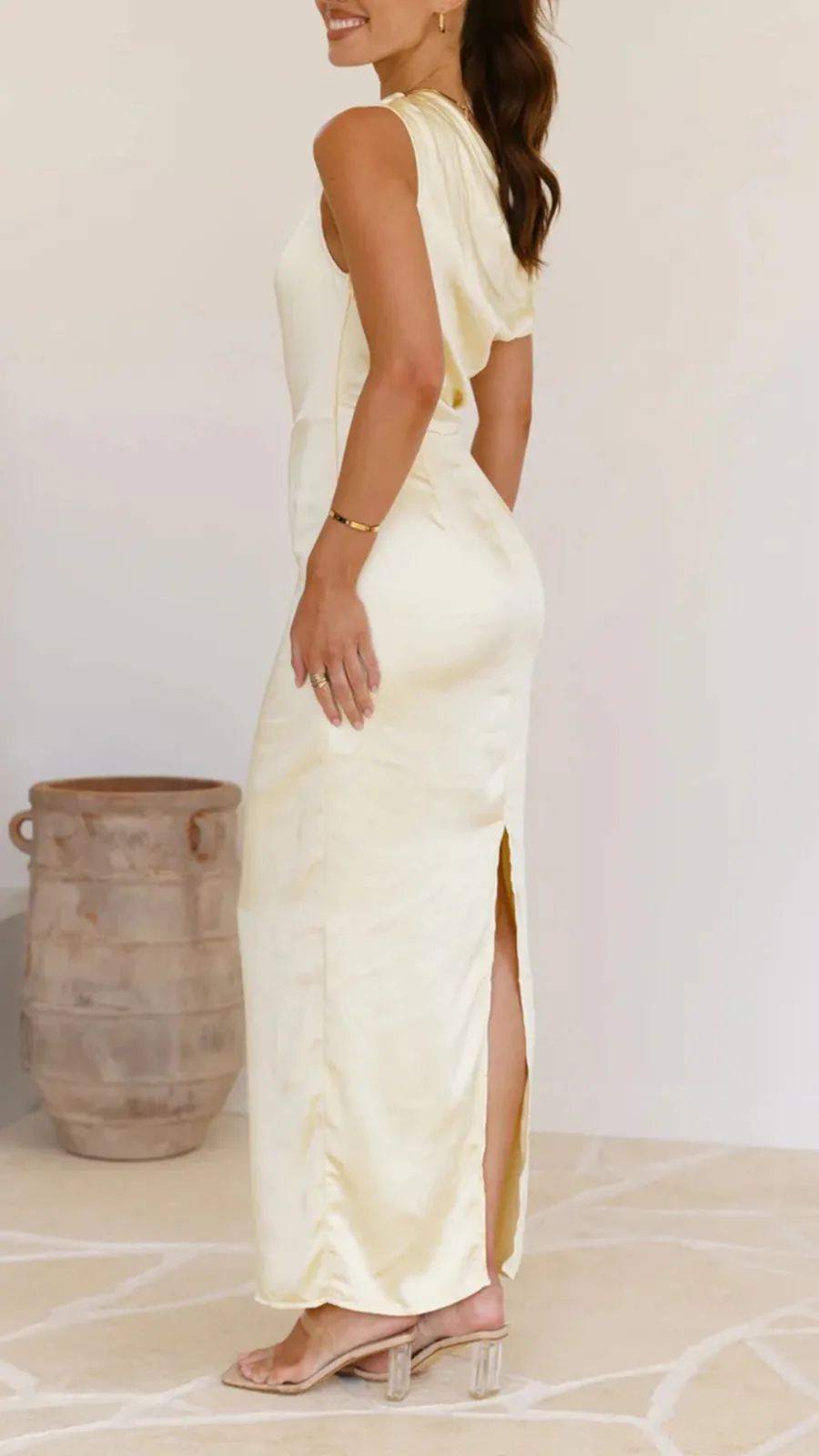 Off Shoulder Design Dress