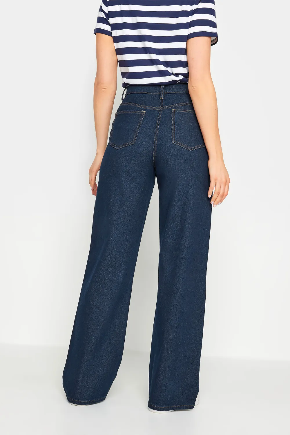 LTS Tall Indigo Blue Wide Leg Jeans
