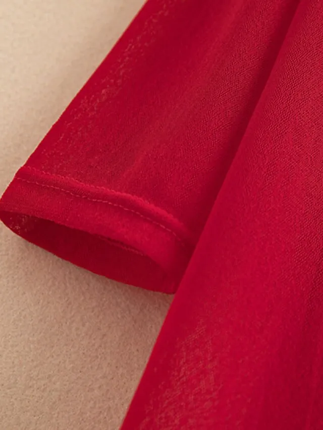 Women's Casual Jacket Long Coat Regular Fit Breathable Casual Jacket Spring Summer Long Sleeve Solid Color White Black Wine Outdoor Street Daily