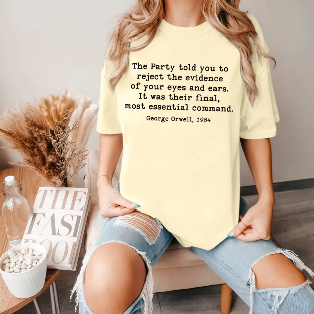 George Orwell 1984 Anti Trump Liberal Resist T-Shirts