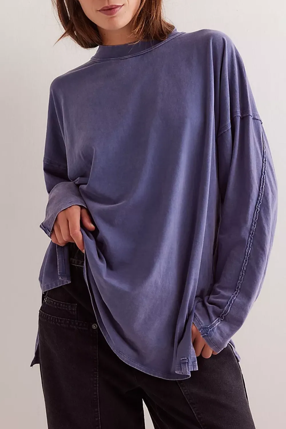 Loose Fit Crew Neck T-Shirt