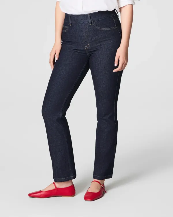 Kick Flare Jeans - Raw Indigo