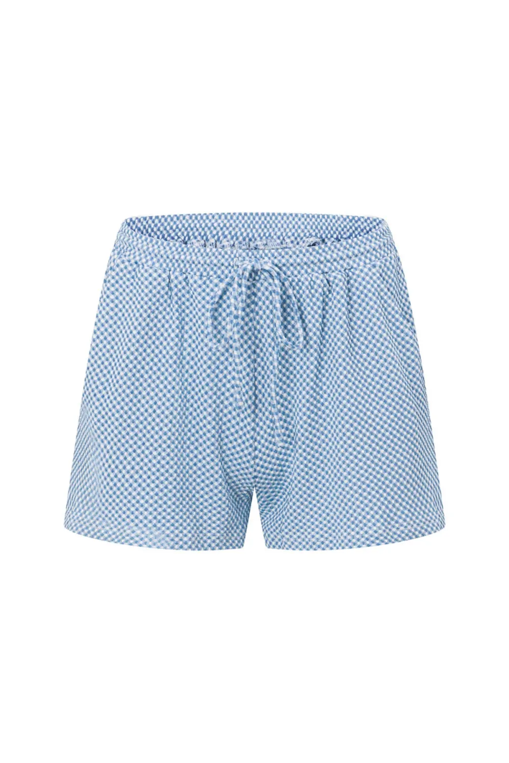 Casual Style Gingham Shorts