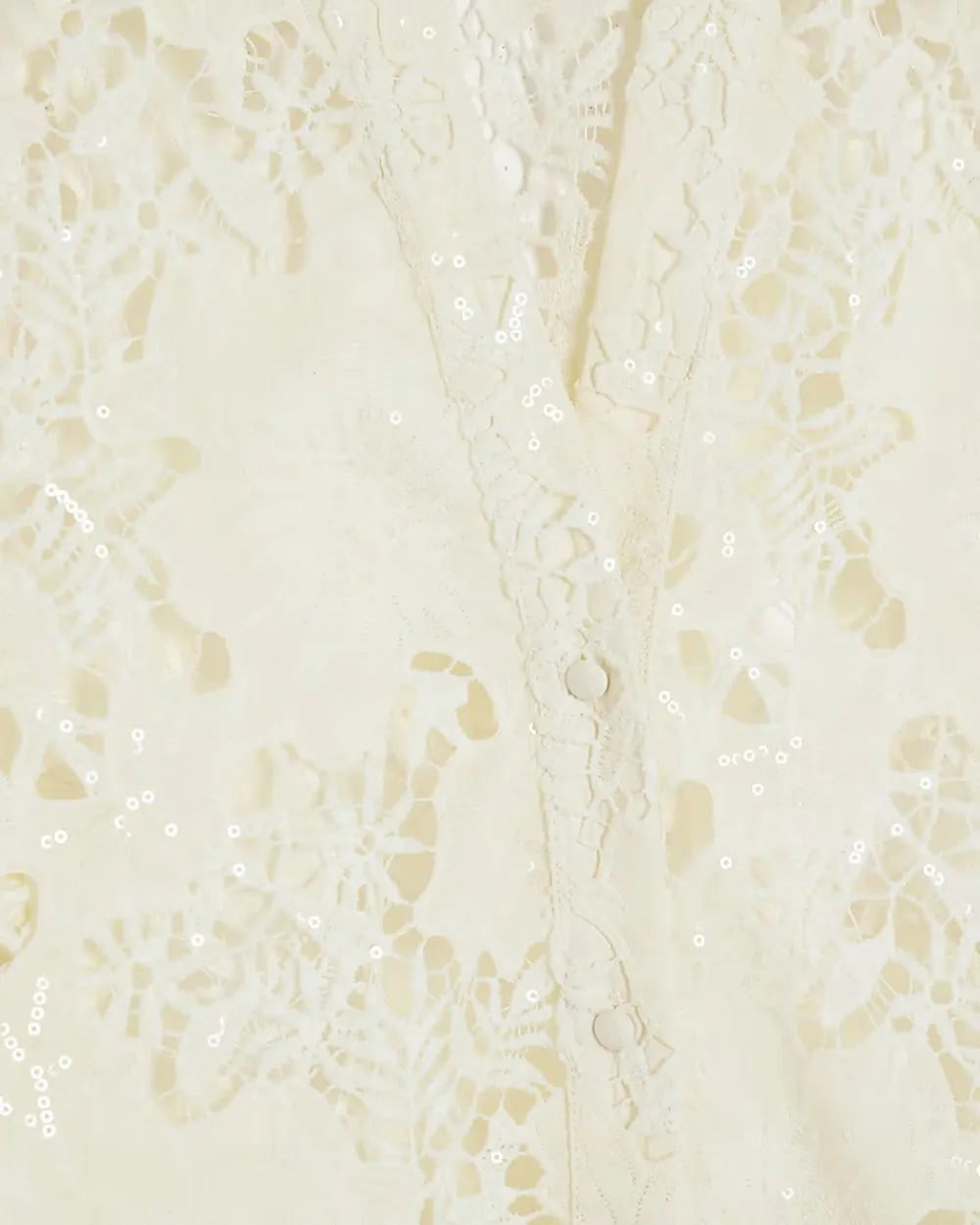 Floral Cut-Out Women's Shirts