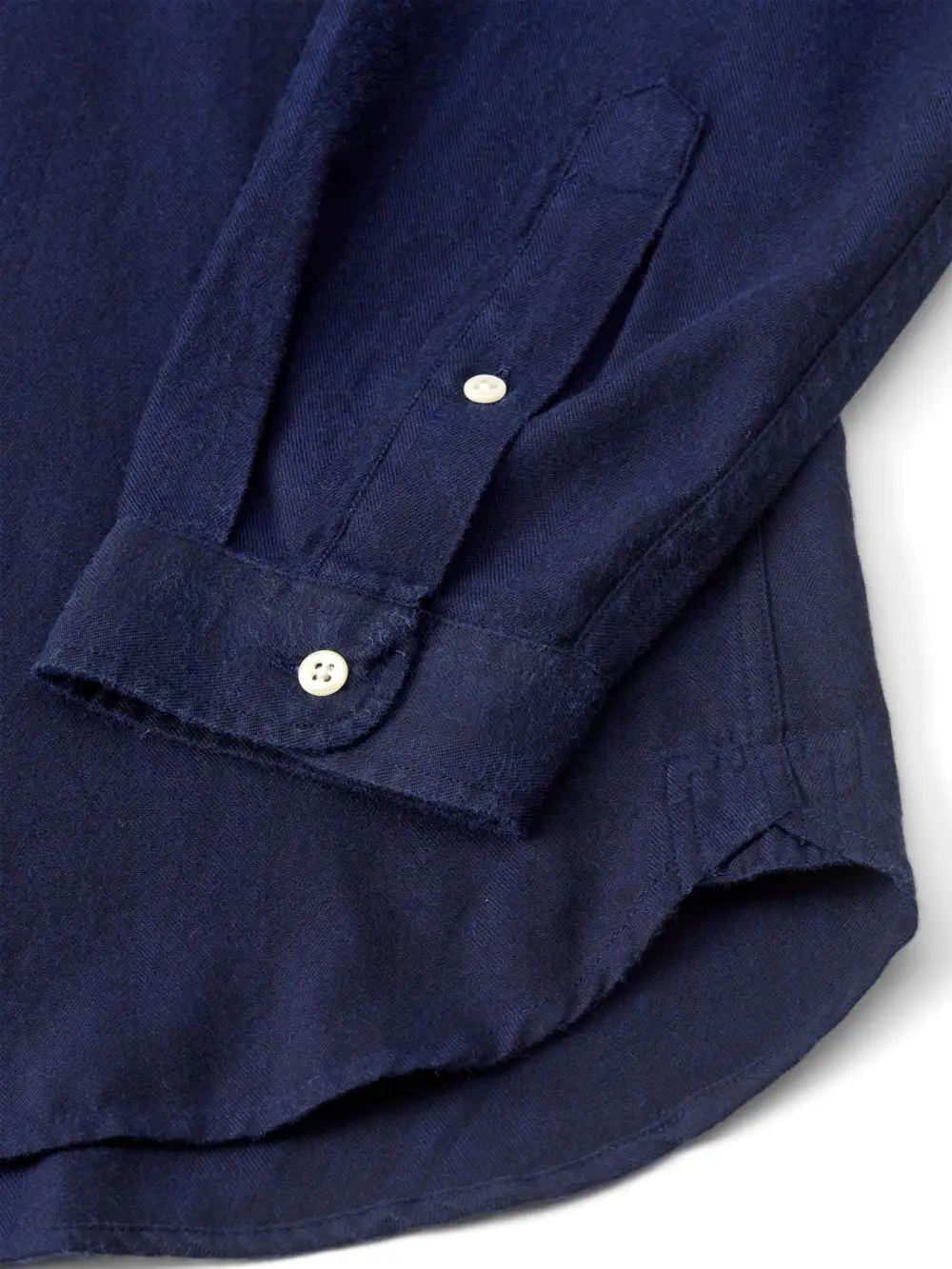 Blue Long Sleeve Cotton Shirt