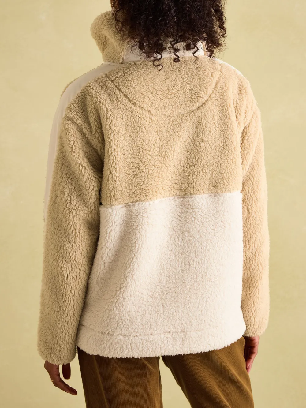 Neutral Quarter Zip Fleece