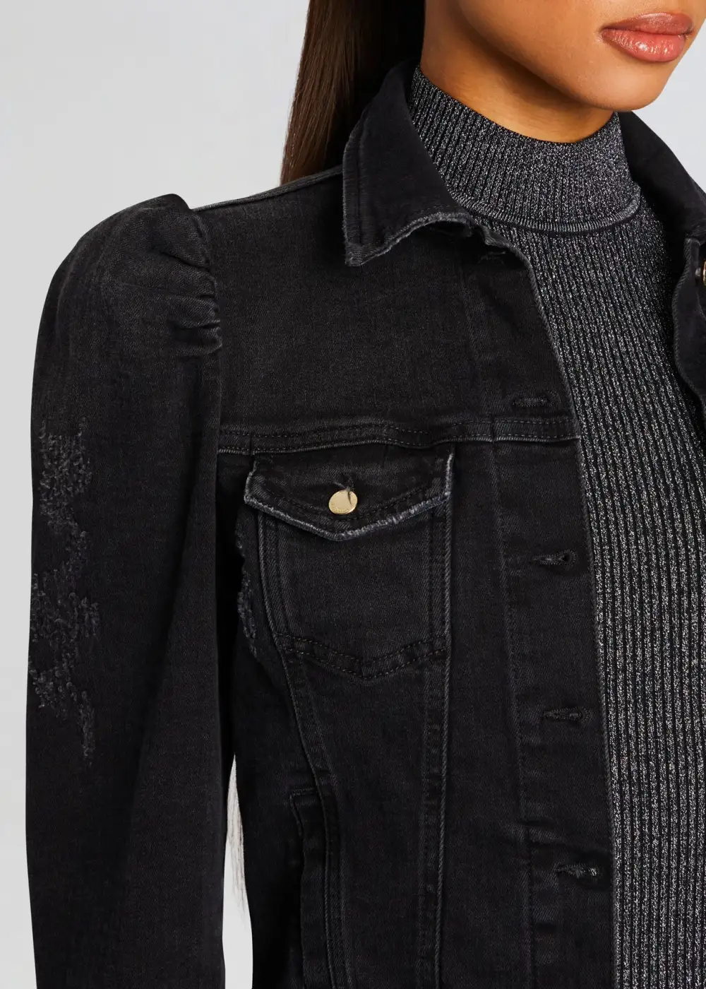 Long Sleeve Button Up Jacket