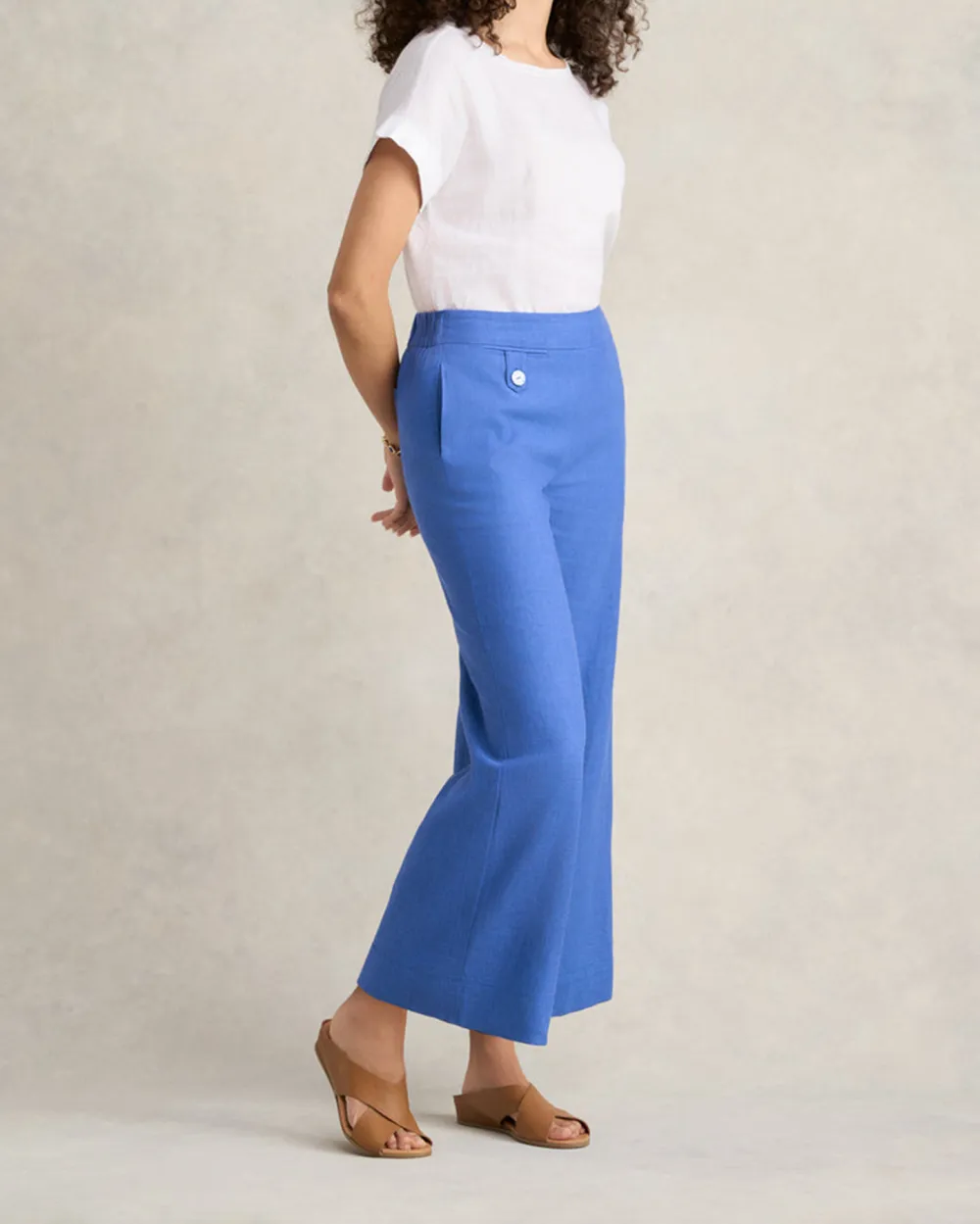 Wide Leg Pants with Pocket Detail