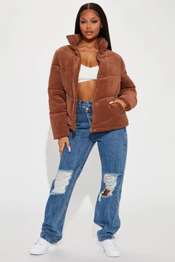 By The Campfire Corduroy Jacket - Cognac