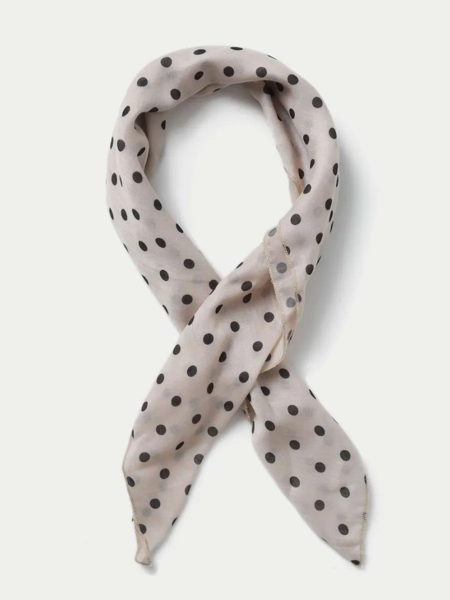 Classic Polka Dot Scarf