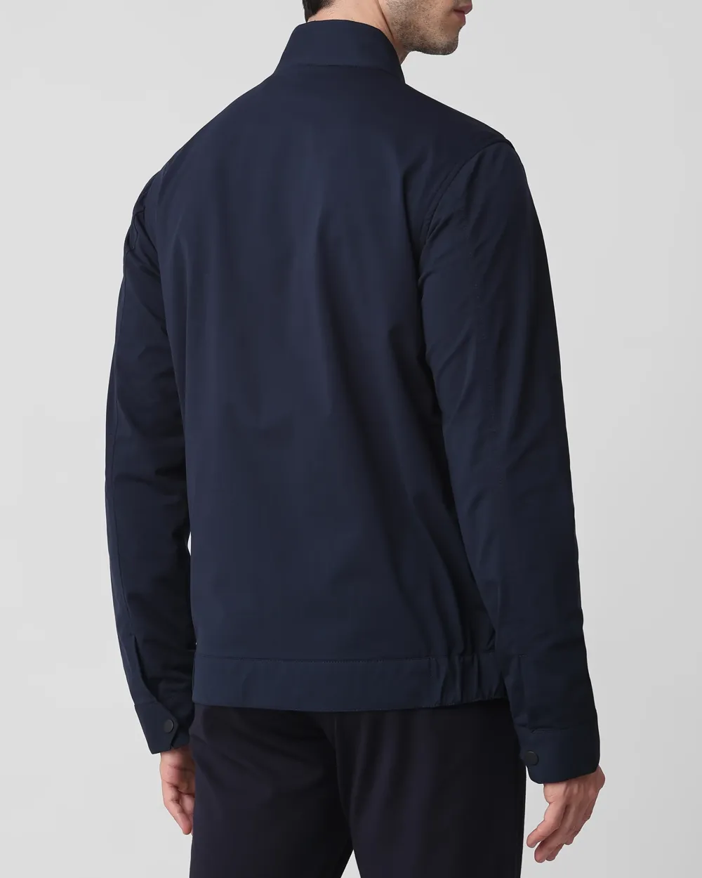 Versatile Comfortable Slim-Fit Navy Jacket