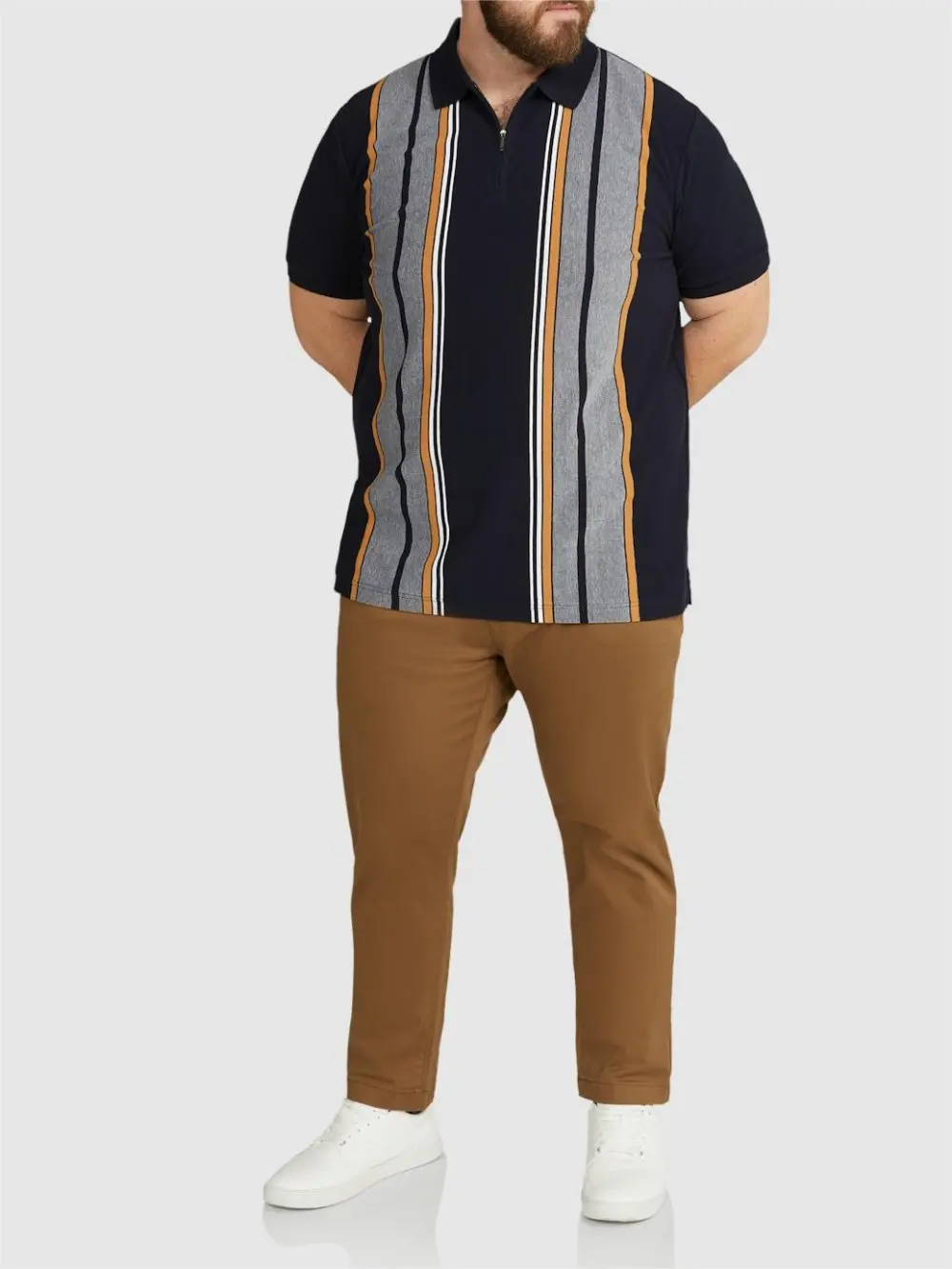 CASUAL BLACK STRETCH CHINO