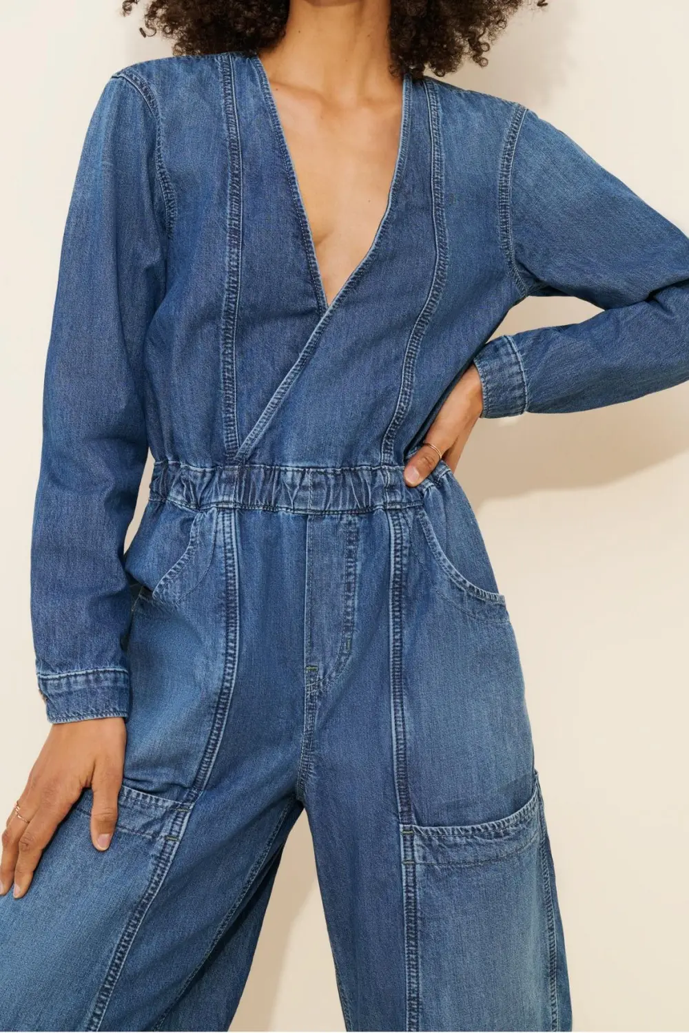 Archie Denim Jumpsuit