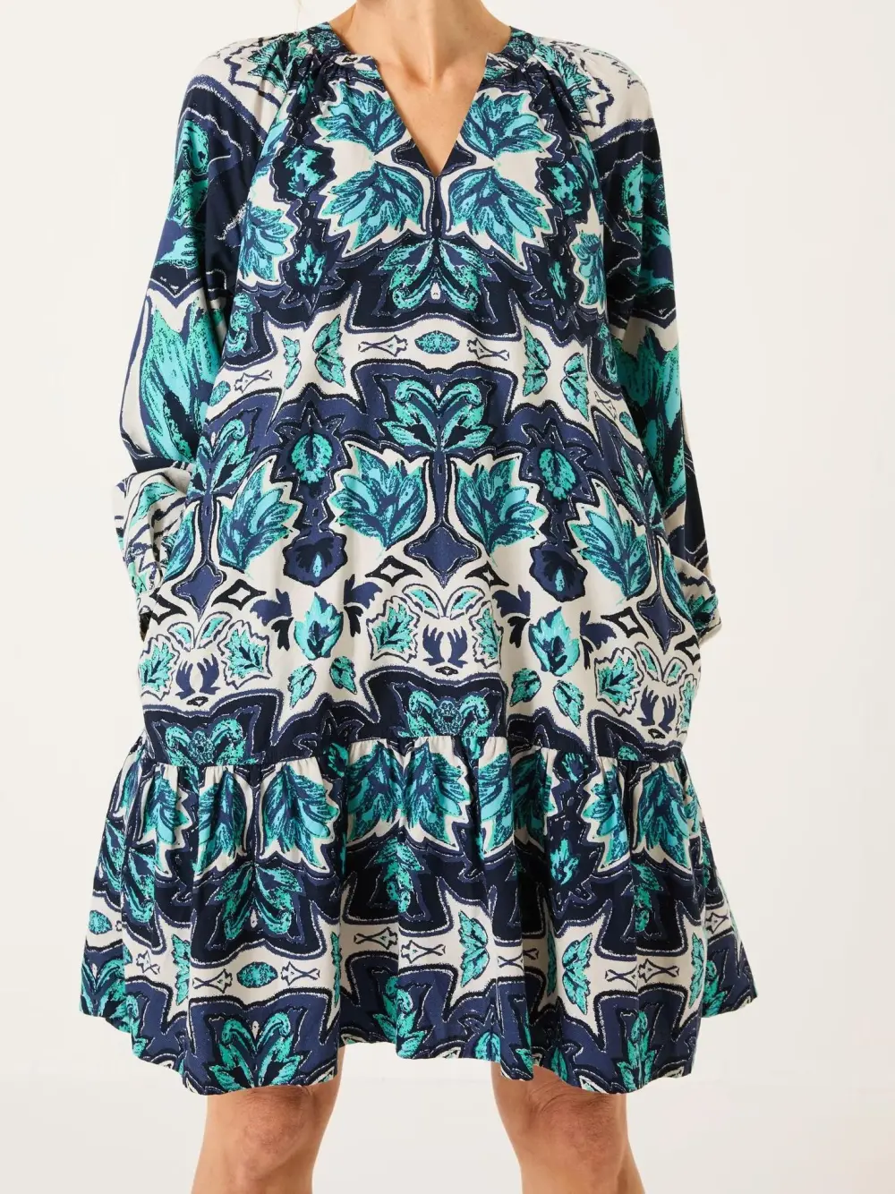 Green Amy Mirrored Dress