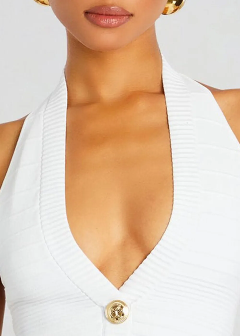 Bandage Knit Vest