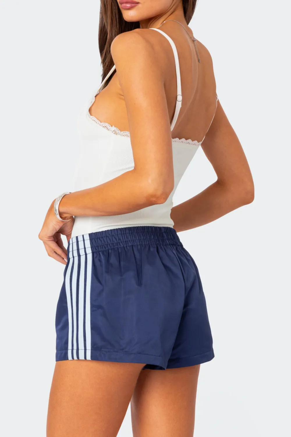 Ribbed Bodysuit White