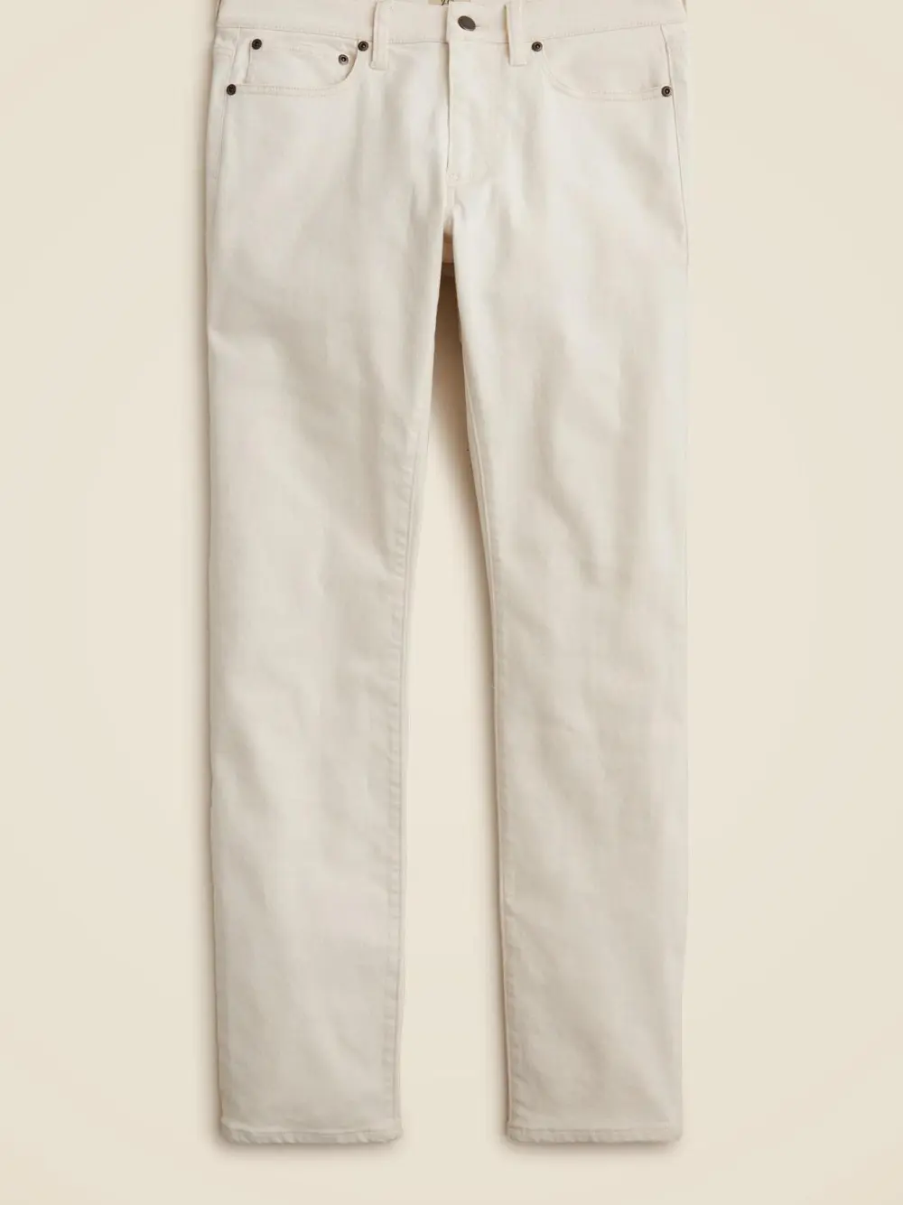 Off White Regular Fit Men's Jeans