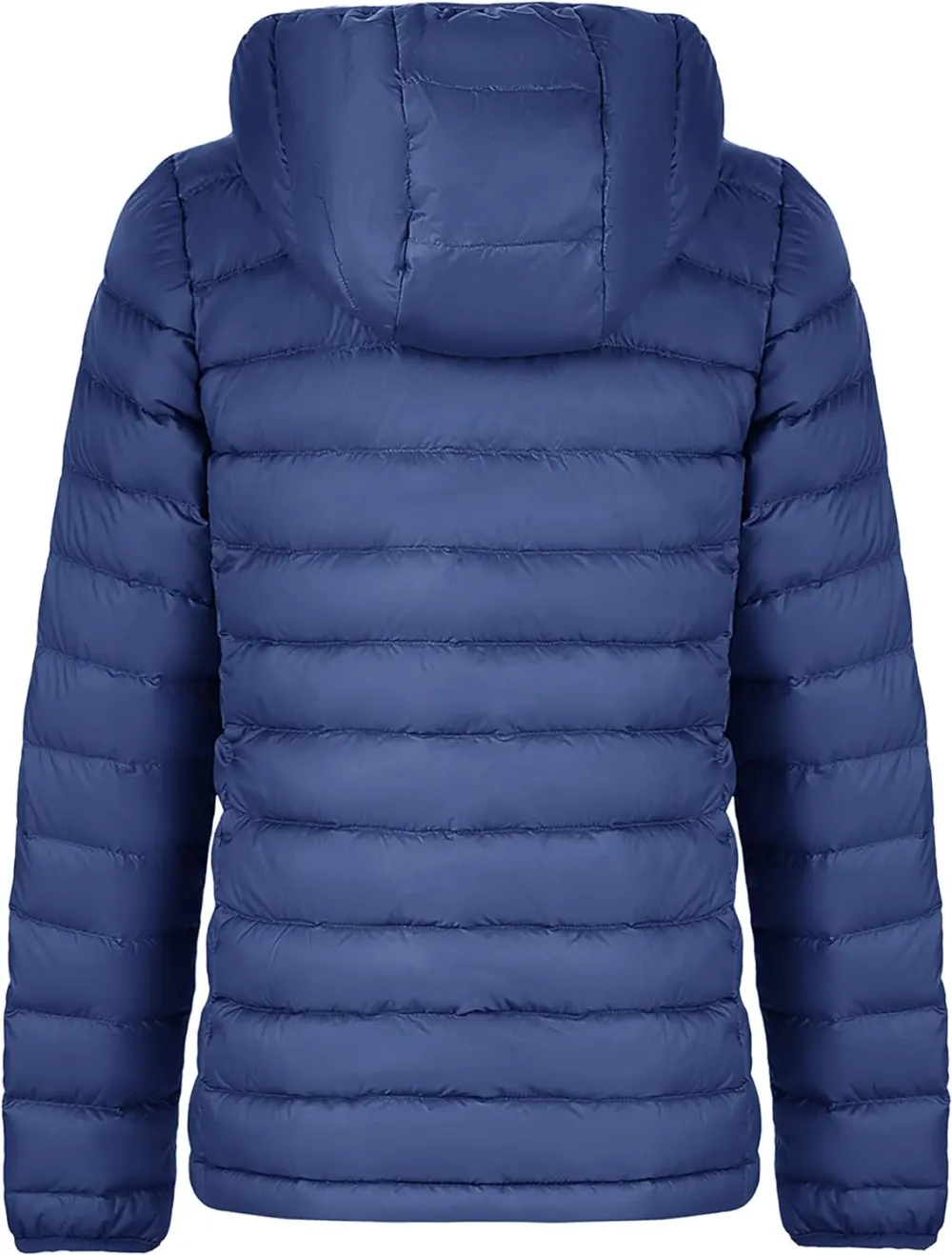 Women's Lightweight Packable Down Jacket Quilted Puffer Coat with Stand Collar