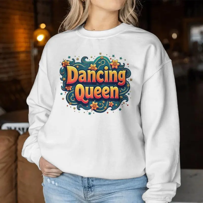 Dancing Queen Vintage Dancing 60S 70S Women Sweatshirt