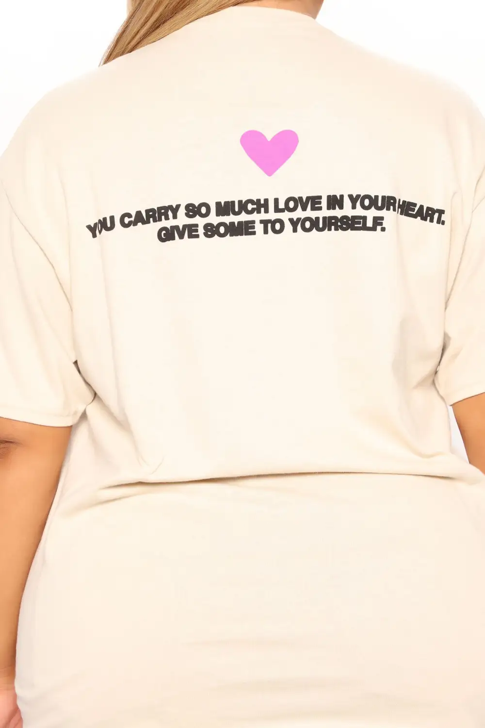 Dear Me Short Sleeve T-Shirt - Sand