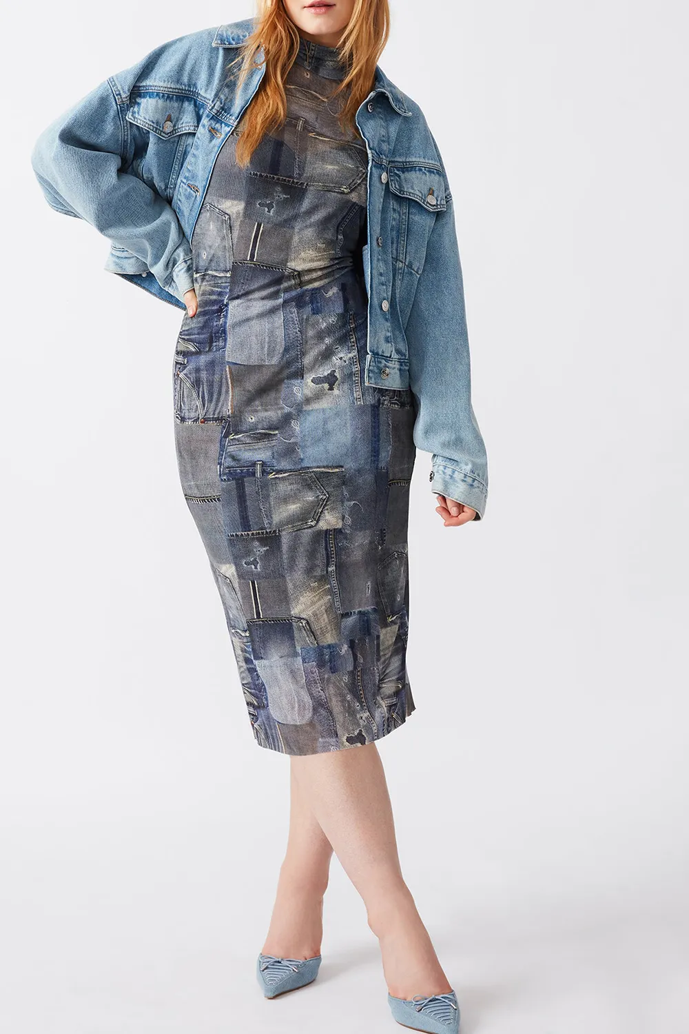 EFFORTLESS DRESS LEOPARD