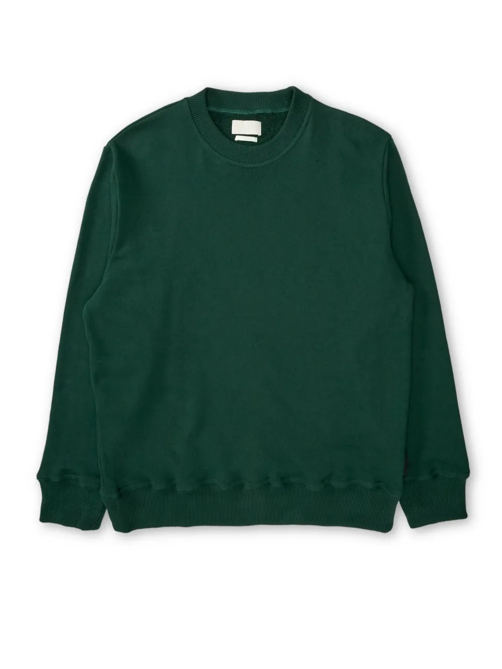 Green Long Sleeve Crew Neck Sweatshirt