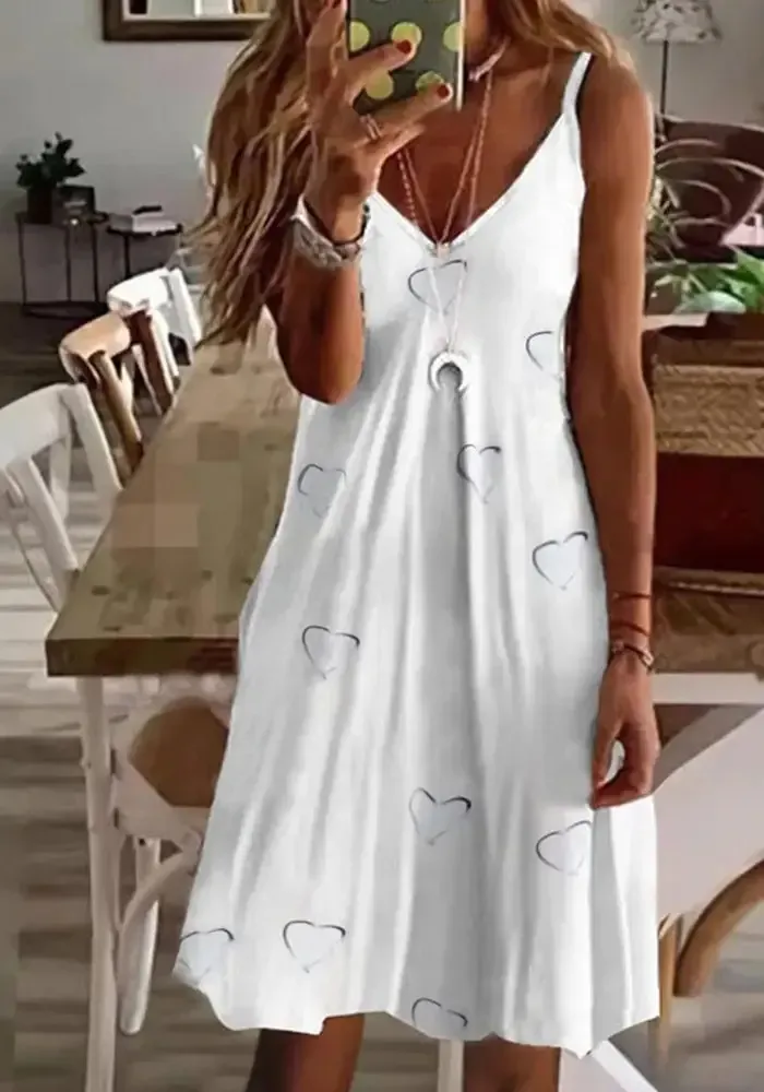 Rochester Sexy Loose Print Dress