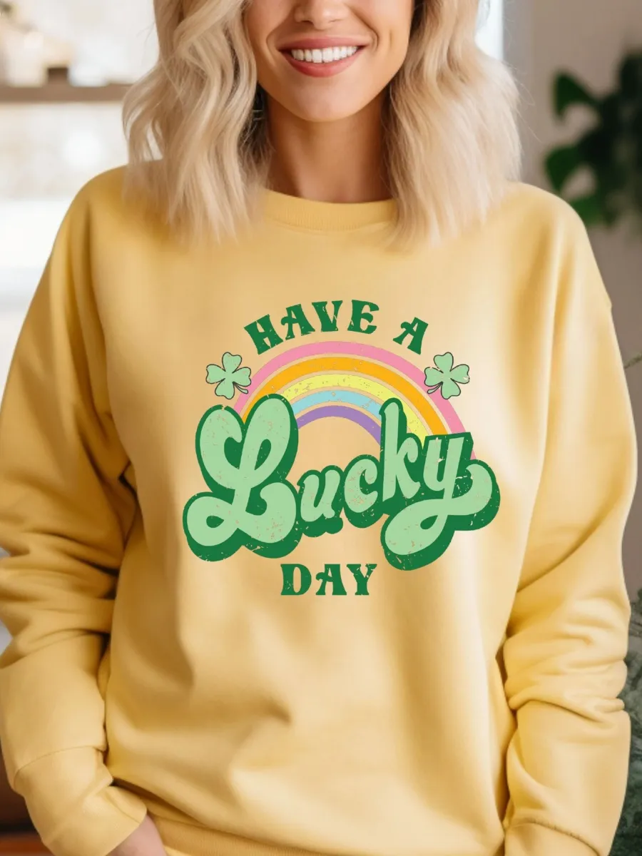 Lucky Day Crewneck Sweatshirt