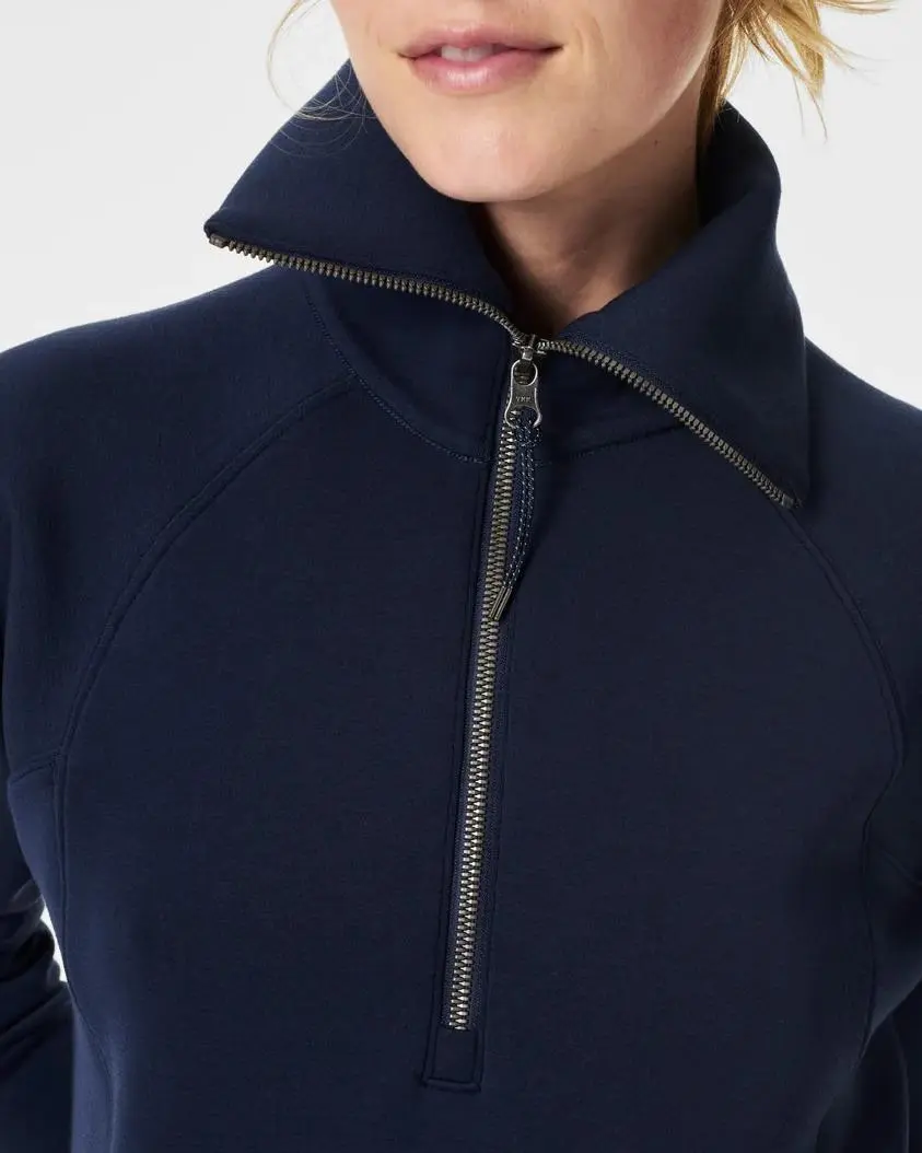 Timeless Navy Half Zip Sweatshirts