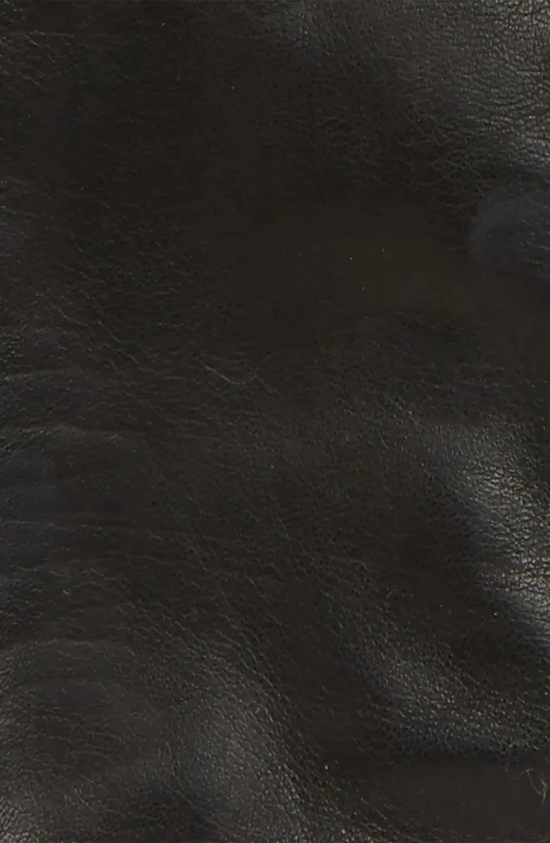 Lined Leather Touchscreen Gloves