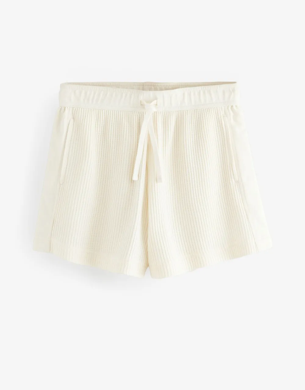 White Loose Soft Comfortable Shorts