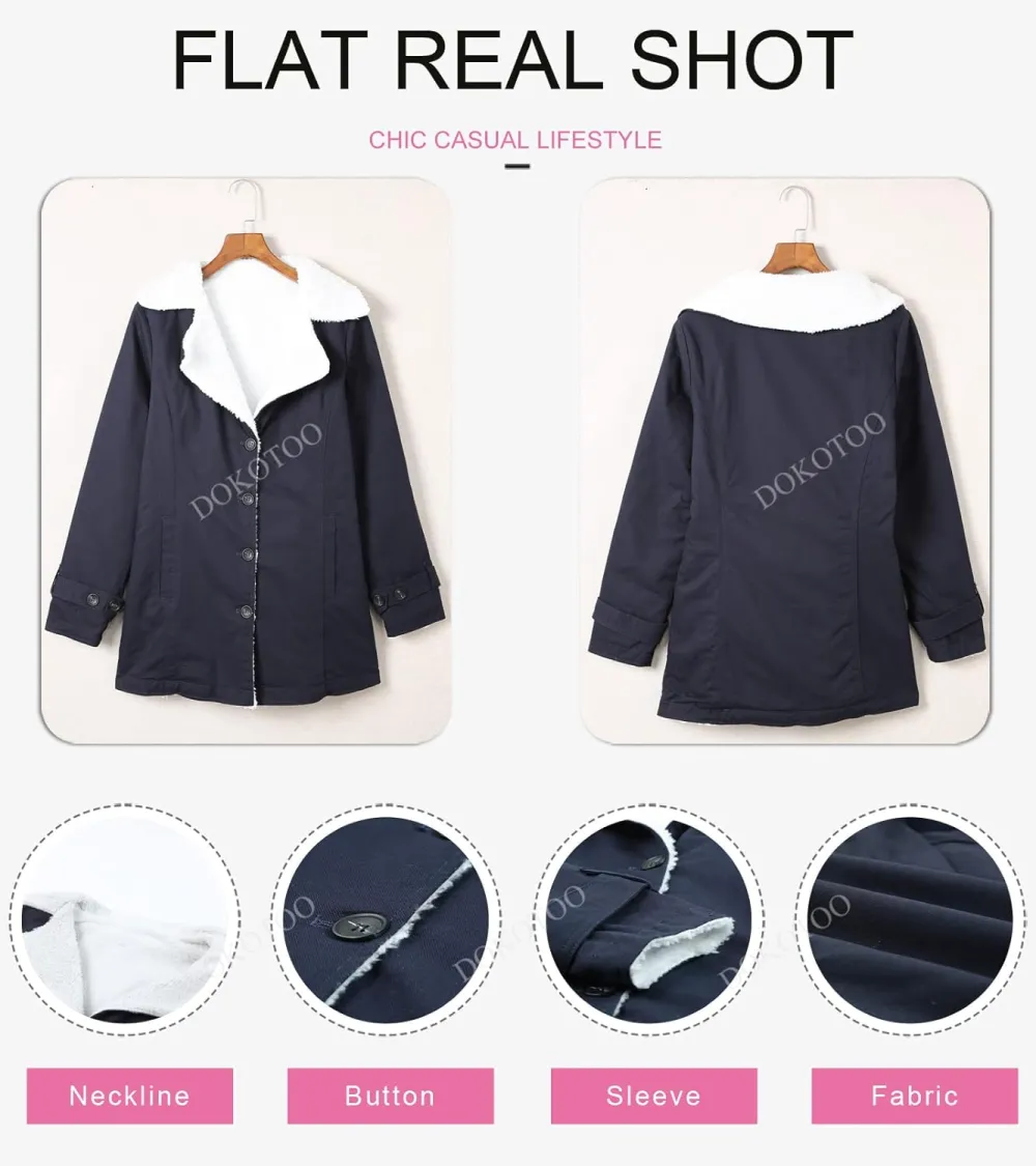 Womens Winter Warm Jean Jacket Stand Collar Wool Liner Sherpa Denim Coats Thicker Outerwear with Pockets