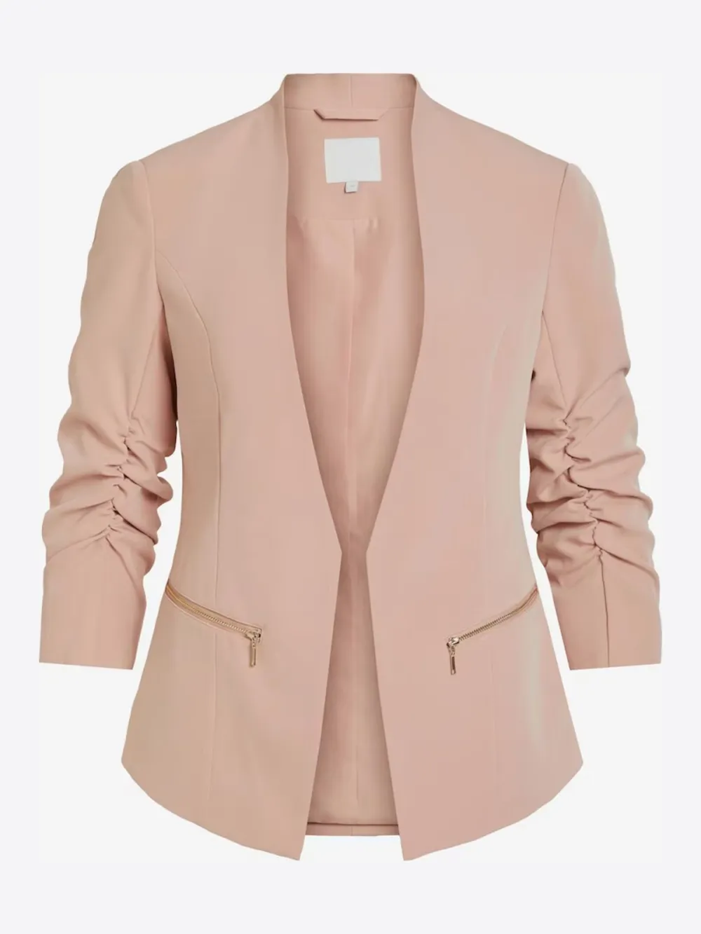 Plain Colored  No Lining Blazer