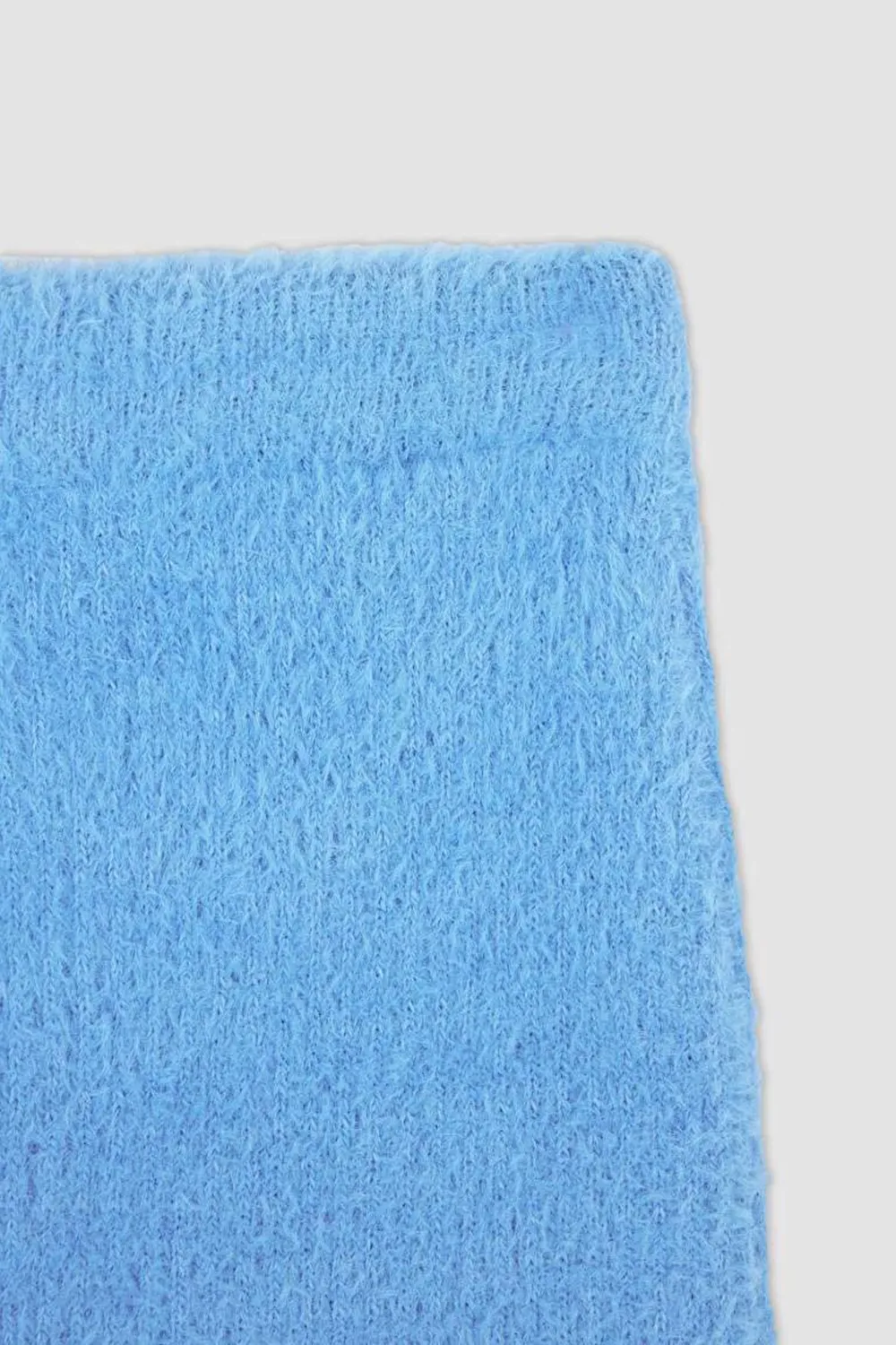 Fit Knitwear Mini Skirt