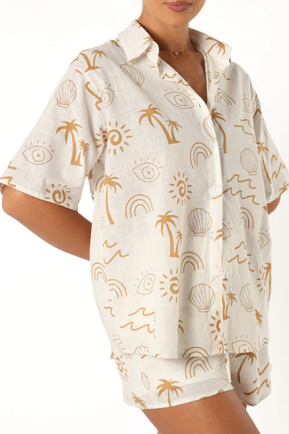 PRINTED HOLIDAY SHIRT