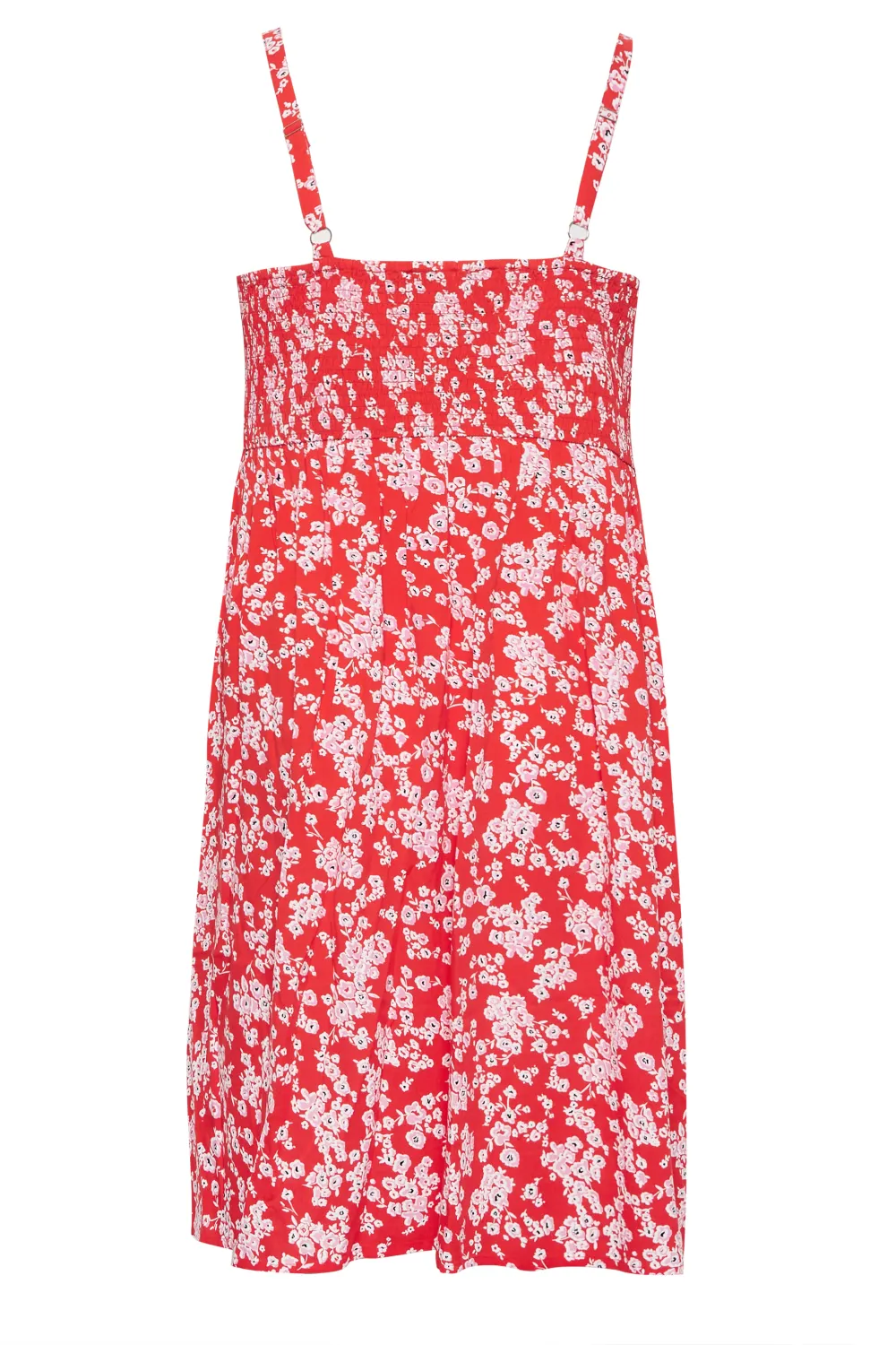 YOURS Curve Red Floral Sundress