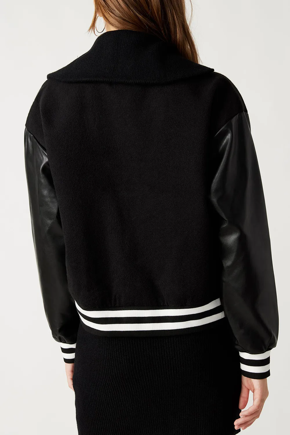VARSITY JACKET BLACK